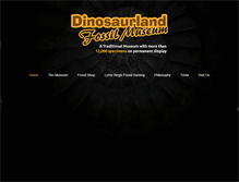 Tablet Screenshot of dinosaurland.co.uk